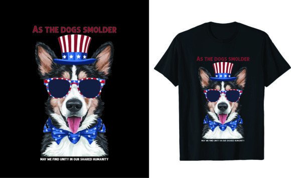 As the Dogs Smolder: Graphics for T-Shirt Designs