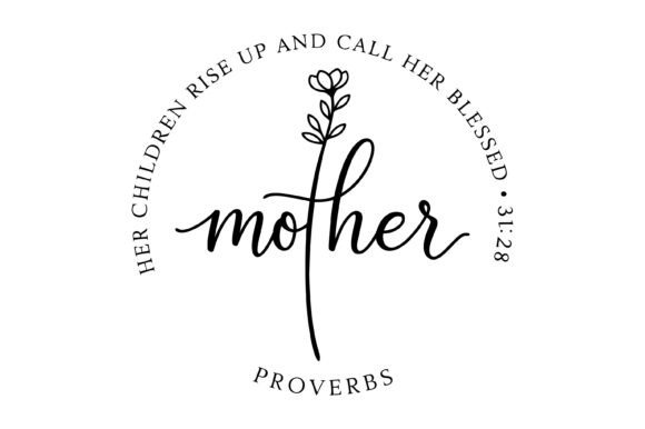Blessed Mother Graphics for T-Shirt Designs