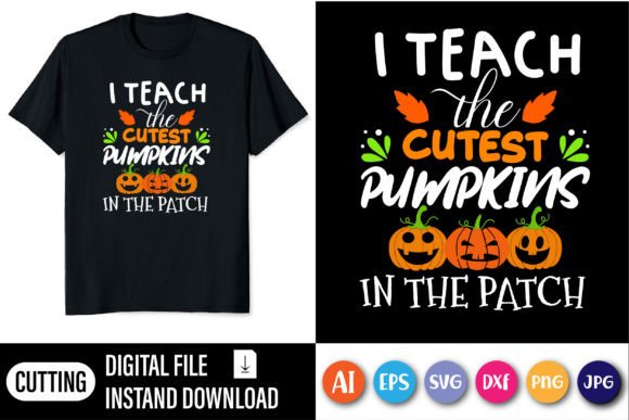 Cute Pumpkin Graphics for T-Shirt Designs