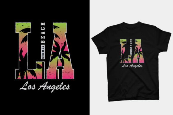 LA Graphics: T-Shirt Designs & Brand Assets