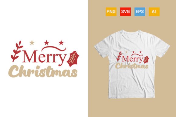 Merry Christmas Graphics for T-Shirt Designs