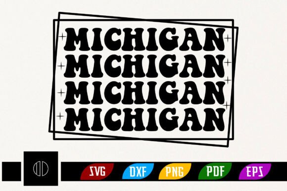 Michigan Svg Design for Graphics & T-Shirt Designs