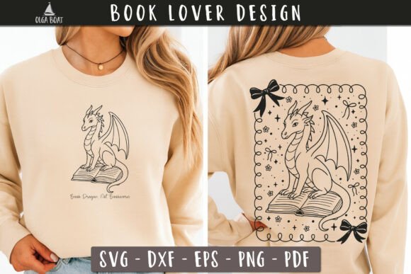 Review: Book Dragon SVG for Embroidery Projects