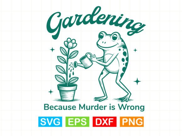 Reviewing the Gardening Frog SVG for Embroidery