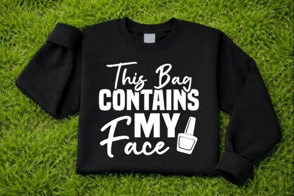 Reviewing This Bag Contains My Face SVG Graphics